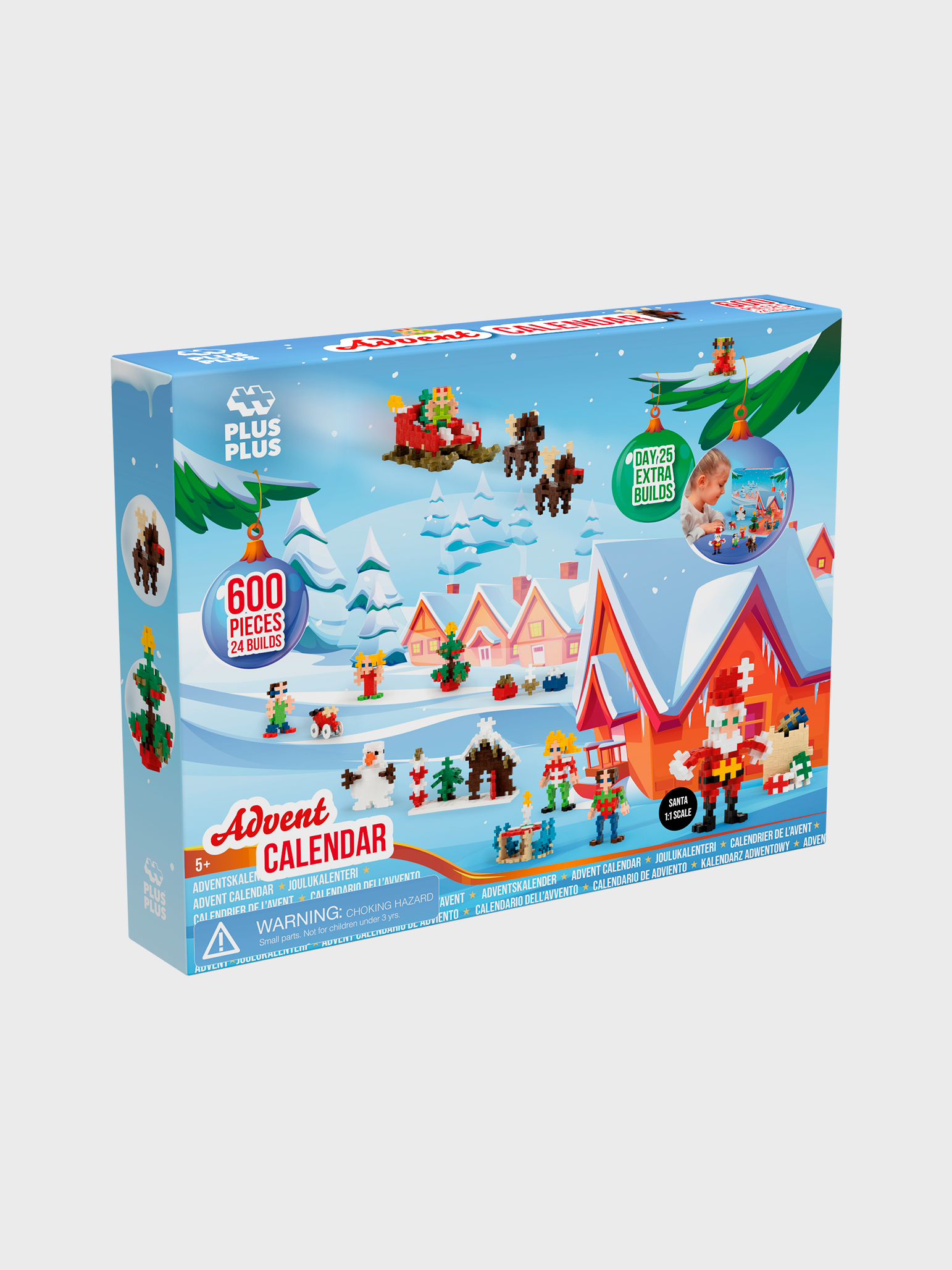 Advent Calendar - Santa And The Joyful family